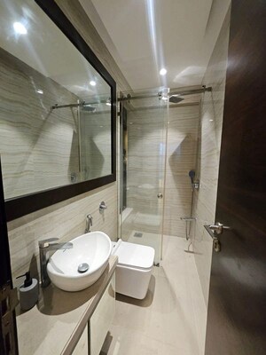 Bathroom in 2 BHK Apartment at Seven Bungalow, Andheri West – for Rent