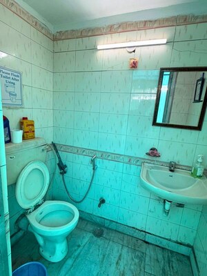 Washroom in  Office Space at Jwalaheri Village – for Rent