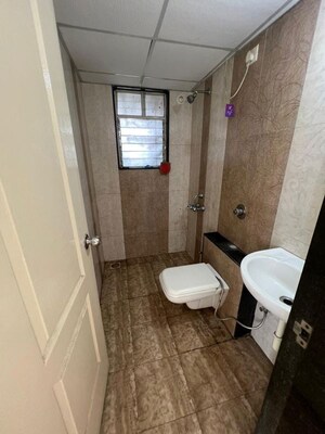 Bathroom in 2 BHK Apartment at Lohia Jain Megh Malhar Raga, Bavdhan – for Rent