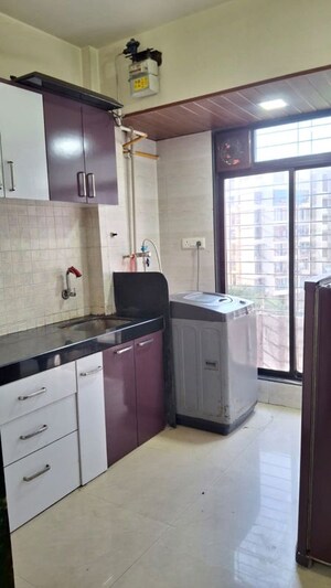 Kitchen in 1 BHK Apartment at Creative Harmony, Ulwe Sector 23 – for Rent
