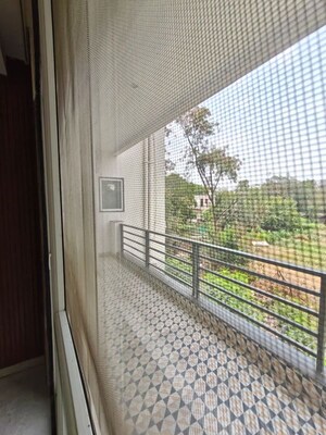 Balcony in 3 BHK Builder Floor at Sector 23 – for Rent