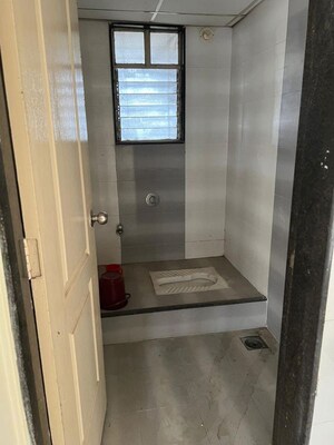 Bathroom in 2 BHK Apartment at Om The Hillside, Bavdhan – for Rent