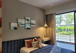 Bedroom in 3 BHK Apartment at Krisumi Waterfall Residences, Sector 36a – for Sale