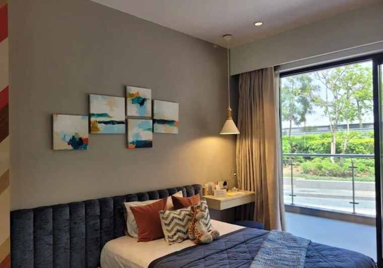 Bedroom, krisumi-waterfall-residences 3 Bedroom 1955 Sq.Ft. Apartment In Sector 36a Gurgaon 10416381