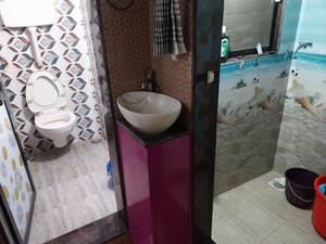 Bathroom in 1 BHK Apartment at Siddhi Vinayak Mandir Area – for Sale