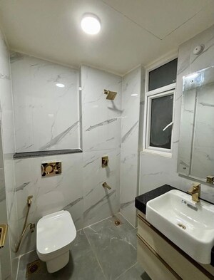 Attached Bathroom in 3 BHK Apartment at Smart World Orchard, Sector 61 – for Rent