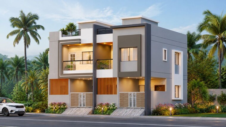 Exterior View, kesnand 2 Bedroom 1050 Sq.Ft. Villa In Kesnand Pune 10416427