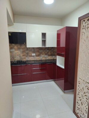 Kitchen in 2 BHK Apartment at Sobha Dream Gardens, Thanisandra Main Road – for Rent