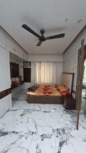 Bedroom in 4 BHK Apartment at C Teja Kaavya Beachwood CHS, Kandivali West – for Sale