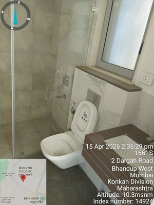 Bathroom in 1 RK Apartment at Piramal Revanta, Mulund West – for Sale