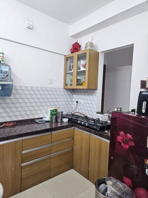 Kitchen in 2 BHK Apartment at Kamgar Putala Vasahat – for Sale