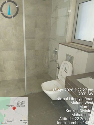 Bathroom in 1 RK Apartment at Piramal Revanta, Mulund West – for Sale