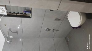 Bathroom in 2 BHK Apartment at Renuka Panchtattva, Tathawade – for Rent