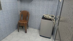 Bathroom in 1 RK Apartment at Gold Coin Golden Heights, Santacruz East – for Rent