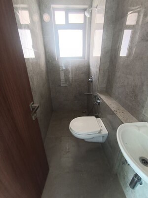 Bathroom in 2 BHK Apartment at Sheth Auris Bliss, Malad West – for Rent