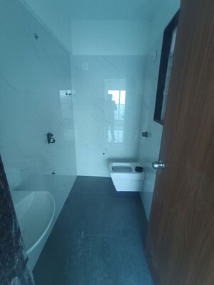 Bathroom in 1 BHK Apartment at DGS Sheetal Usha, Malad West – for Rent