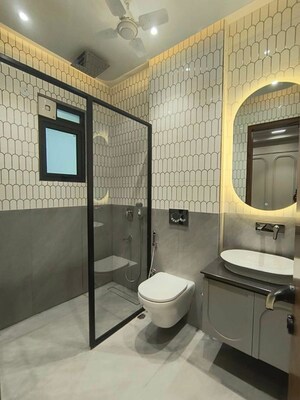 Bathroom in 4 BHK Builder Floor at Naraina – for Sale