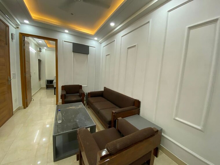 Living Room, chattarpur 2 Bedroom 750 Sq.Ft. Builder Floor In Chattarpur Delhi 10416619