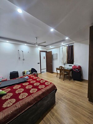 Bedroom in 2 BHK Builder Floor at Chattarpur – for Rent