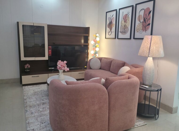 Living Room, chattarpur 3 Bedroom 1250 Sq.Ft. Builder Floor In Chattarpur Delhi 10416626