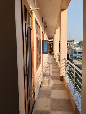 Balcony in 2 BHK Builder Floor at Rishi Nagar – for Rent