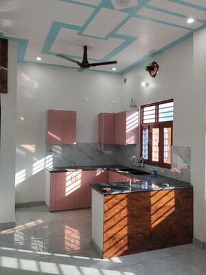 Kitchen in 2 BHK Builder Floor at Rishi Nagar – for Rent