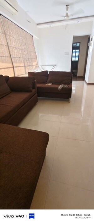 Living Room in 2 BHK Apartment at Sonata Apartments, Malad West – for Rent