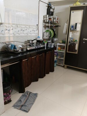 Kitchen in 1 RK Apartment at Jai Jui Apartment, Vasant Vihar – for Sale