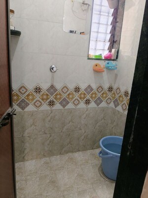 Bathroom in 1 RK Apartment at Jai Jui Apartment, Vasant Vihar – for Sale