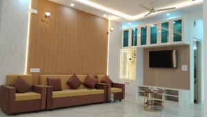 Living Room in 3 BHK Apartment at Tashee Capital Gateway, Sector 111 – for Rent
