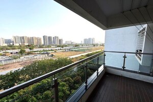 Balcony in 2 BHK Apartment at Venkatesh Graffiti, Keshav Nagar – for Rent