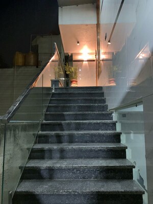 Staircase in 6 BHK Independent House at Maruti Nagar – for Rent
