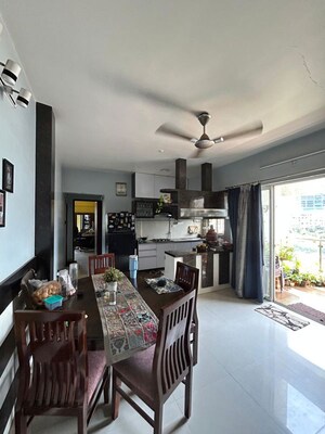Team Area in 2 BHK Apartment at Gera Park View, Kharadi – for Rent