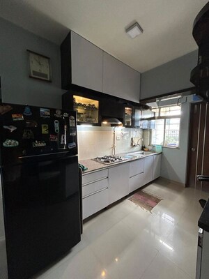 Kitchen in 2 BHK Apartment at Gera Park View, Kharadi – for Rent