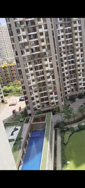 Balcony in 1 RK Apartment at Runwal Eirene, Balkum Pada – for Sale