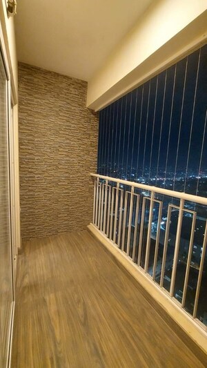 Balcony in 3 BHK Apartment at Salarpuria Sattva Cadenza, Kudlu Gate – for Rent