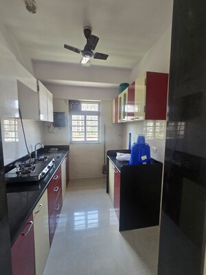 Kitchen in 1 BHK Apartment at Sheth Vasant Oasis, Andheri East – for Rent
