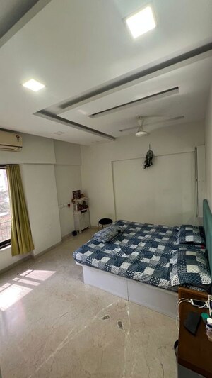 Bedroom in 3 BHK Apartment at Nav Palmyra Apartment, Khar West – for Rent