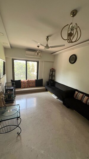 Living Room in 3 BHK Apartment at Nav Palmyra Apartment, Khar West – for Rent