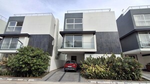 4 BHK Villa – Exterior View View at Kakatiya Mango Leaf Ext, Chanda Nagar - for Sale