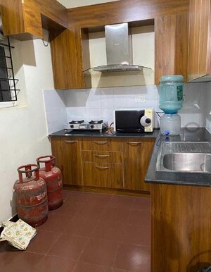Kitchen in 2 BHK Apartment at Confident Atik, Sarjapur Road – for Rent