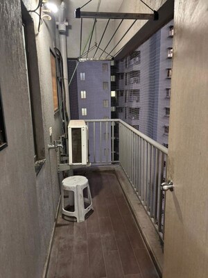 Balcony in 2 BHK Apartment at Paranjape Blue Ridge, Hinjewadi – for Rent