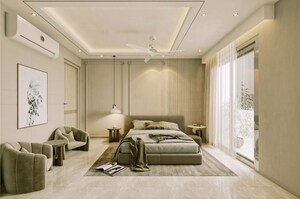 Living Room in 3 BHK Builder Floor at Sector 82a – for Sale