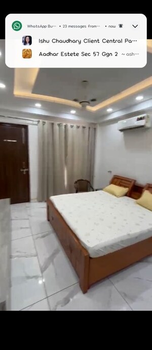 Bedroom in 3 BHK Builder Floor at Sector 57 – for Rent