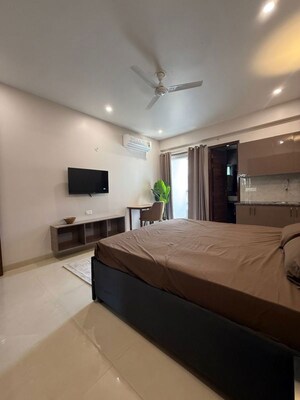 Kitchen in Studio Builder Floor at Sector 48 – for Rent