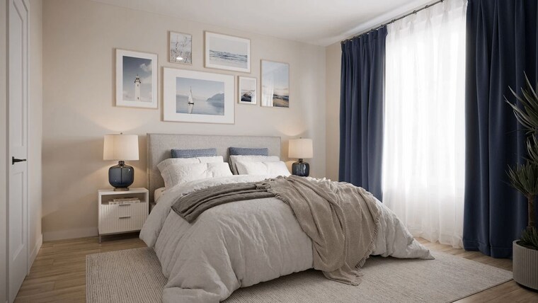Bedroom, anand niketan 3 Bedroom 250 Sq.Yd. Builder Floor In Anand Niketan Delhi 10417028