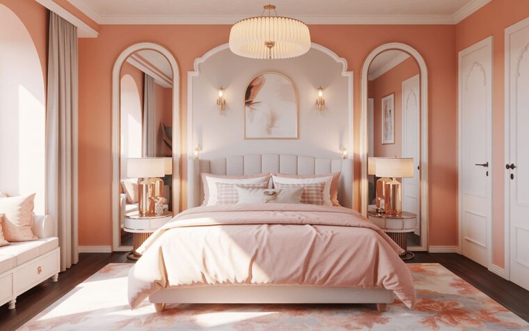 Bedroom, anand niketan 3 Bedroom 250 Sq.Yd. Builder Floor In Anand Niketan Delhi 10417028