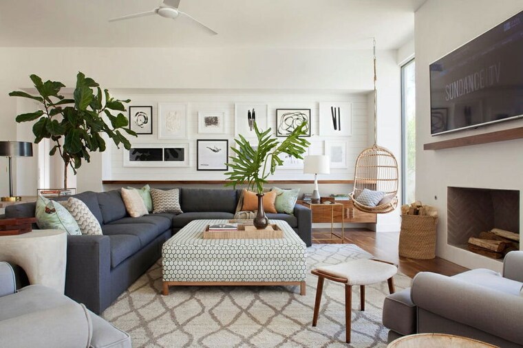 Living Room, anand niketan 3 Bedroom 250 Sq.Yd. Builder Floor In Anand Niketan Delhi 10417028