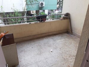 Balcony in 3 BHK Apartment at Ashirwad Building Karve Nagar, Karve Nagar – for Rent