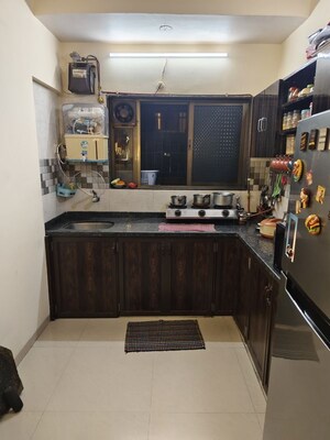 Kitchen in 1 BHK Apartment at Laxmi Park Phase 1 B Wing, Vartak Nagar – for Rent